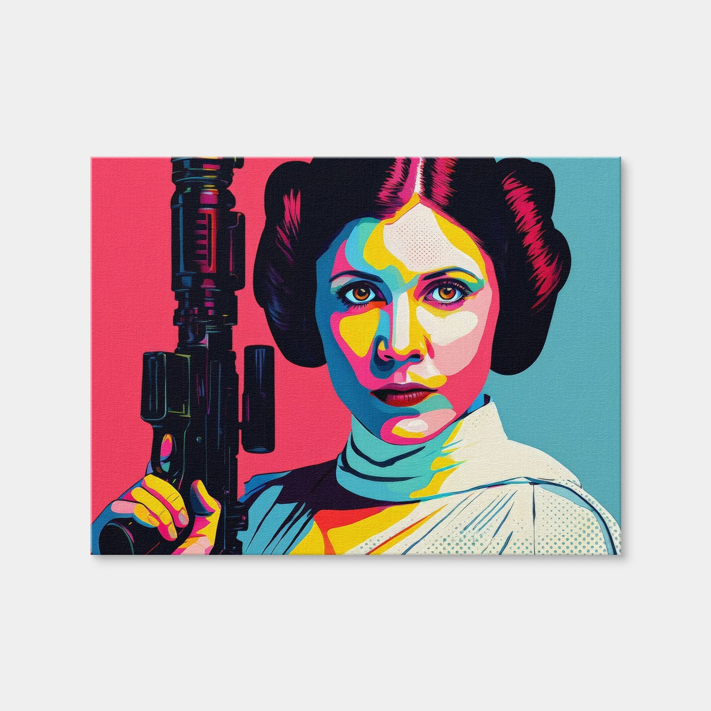 AUTO-MOCKUP WHITE | Princess Leia Gun | 1 Piece | Gallery Wrap | group=4x3