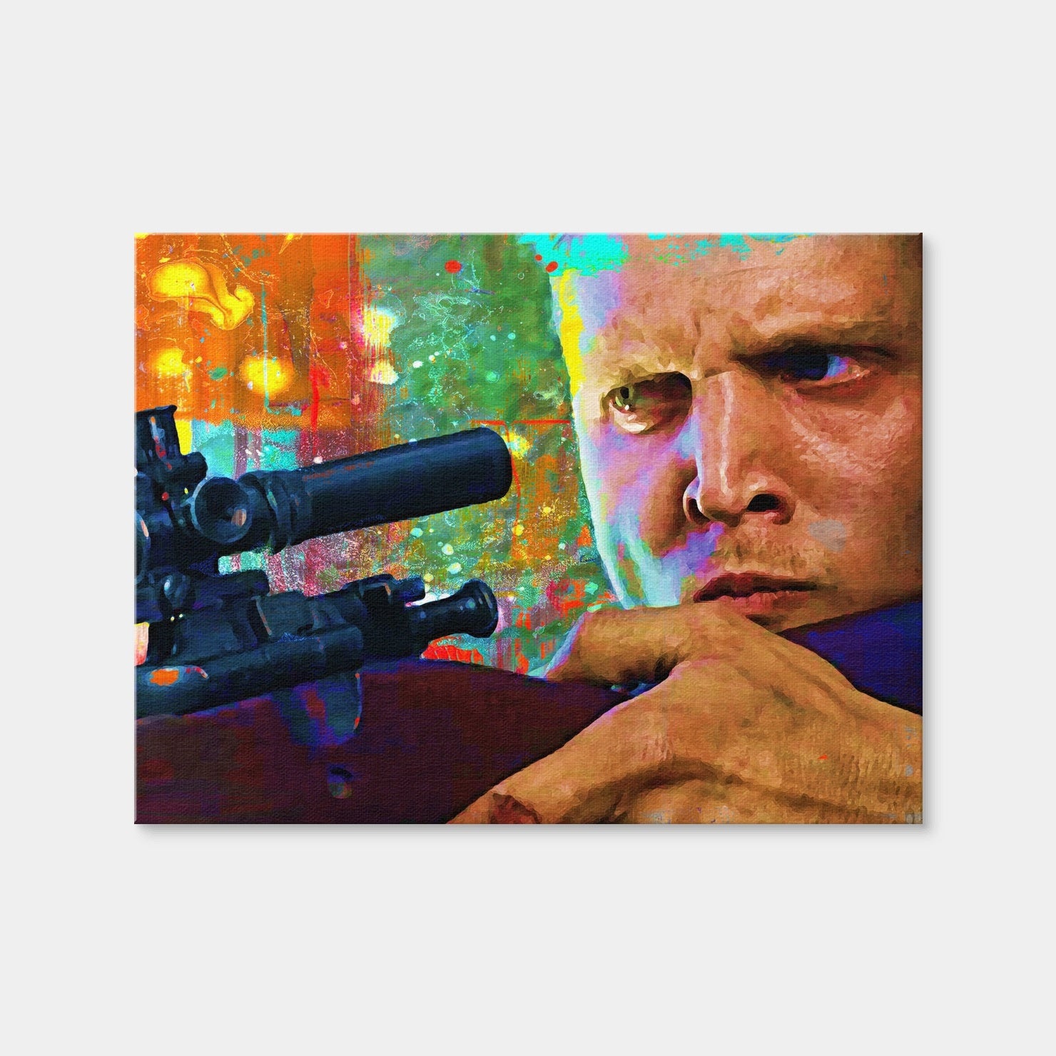 AUTO-MOCKUP WHITE | Private Jackson - Saving Private Ryan | 1 Piece | Gallery Wrap | group=4x3