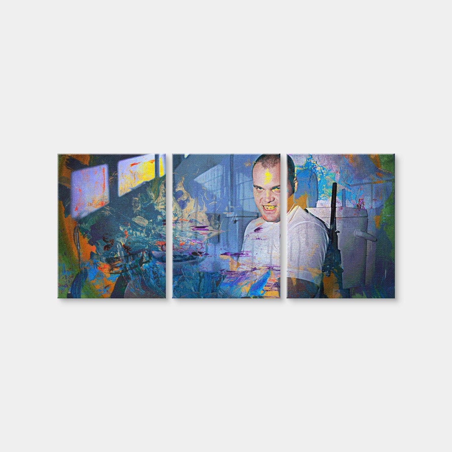 AUTO-MOCKUP WHITE | Private Pyle - Full Metal Jacket | 3 Piece | Gallery Wrap | group=18x24