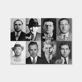 AUTO-MOCKUP | Public Enemies Wall Art | 1 Piece | Gallery Wrap Canvas | 4x3