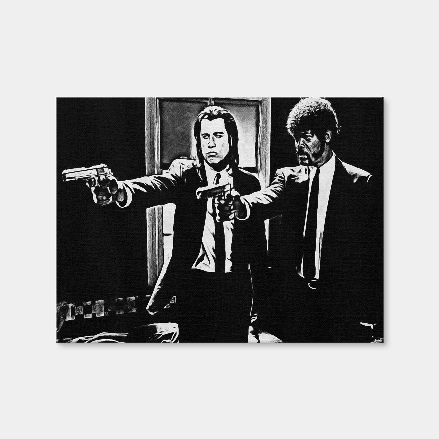 AUTO-MOCKUP WHITE | Pulp Fiction | 1 Piece | Gallery Wrap | group=4x3