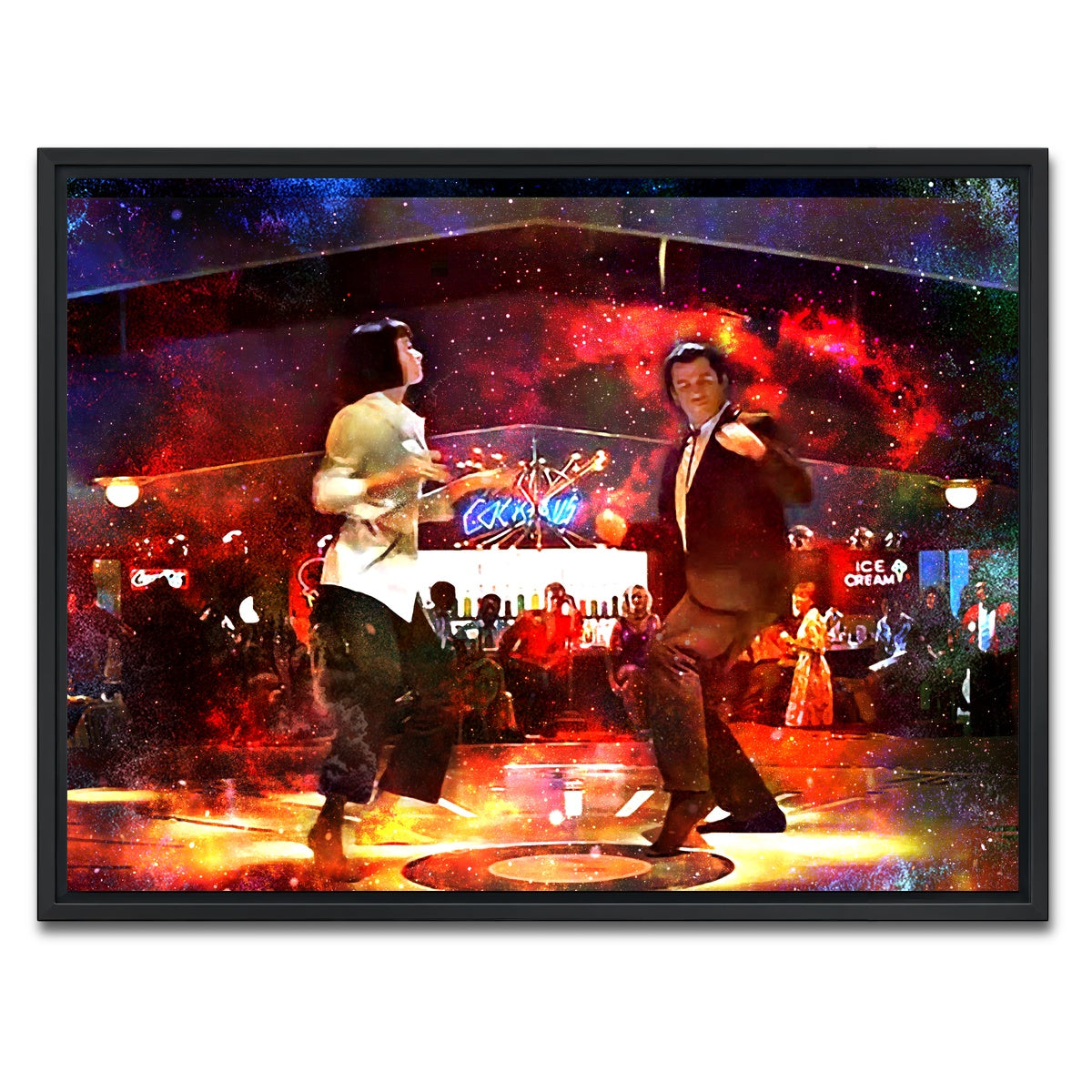 AUTO-MOCKUP WHITE | Pulp Twist | 1 Piece | Black Framed Canvas | group=4x3