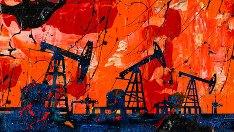 Pump Jack Wall Art