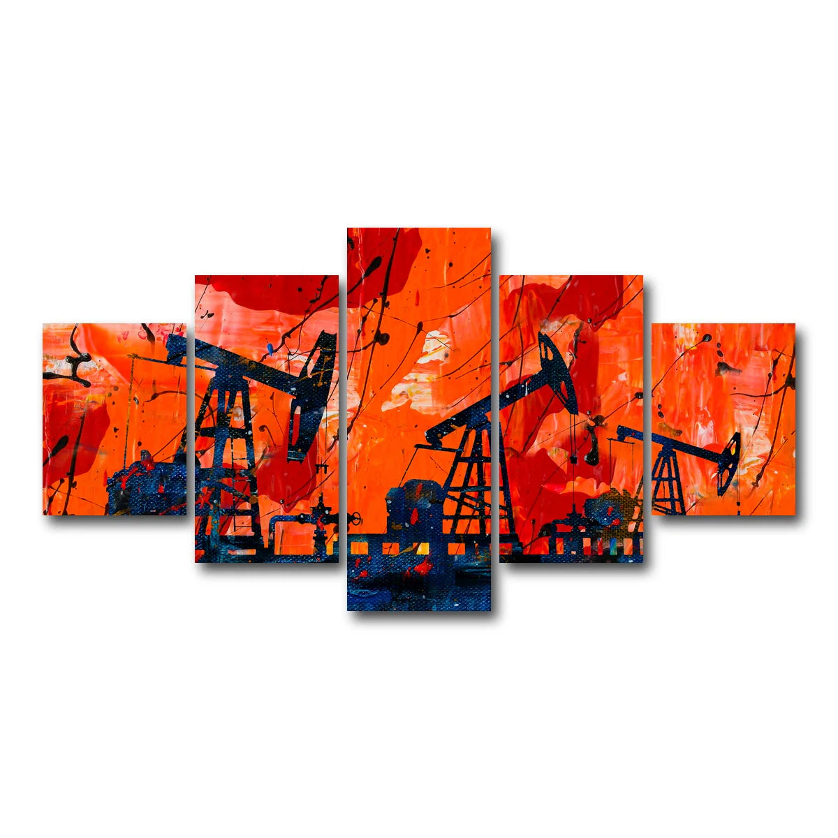 Pump Jack Wall Art