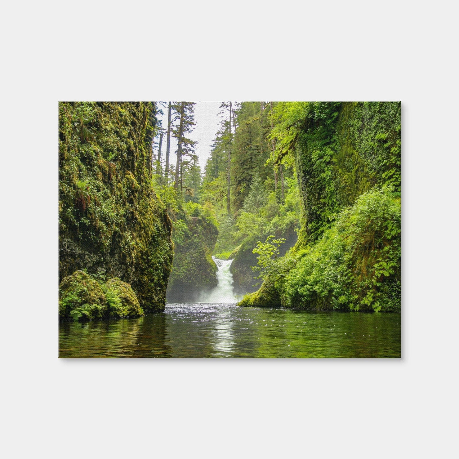 AUTO-MOCKUP WHITE | Punch Bowl Falls | 1 Piece | Gallery Wrap Canvas | group=4x3