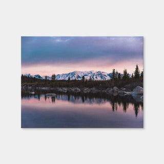 AUTO-MOCKUP WHITE | Purple Reflections | 1 Piece | Gallery Wrap Canvas | group=4x3