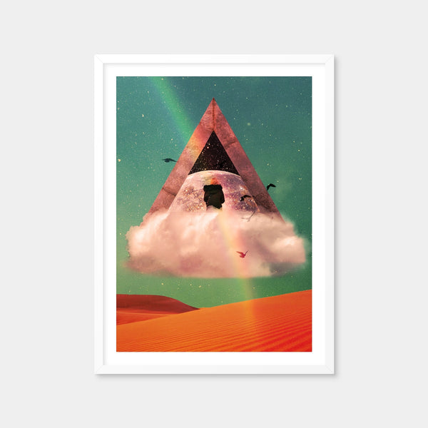 Pyramid Wall Art — Framed Print Format preview