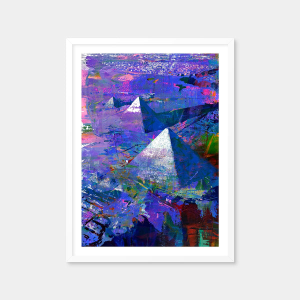 Pyramids Wall Art — Framed Print Format preview