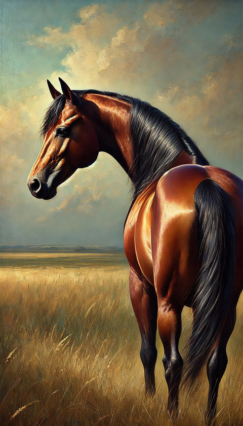 Quarter Horse Painting Wall Art