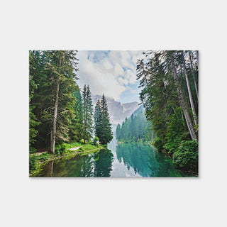 AUTO-MOCKUP WHITE | Quiet Mountain Lake | 1 Piece | Gallery Wrap Canvas | group=4x3