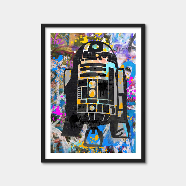 R2D2 Wall Art — Framed Print Format preview