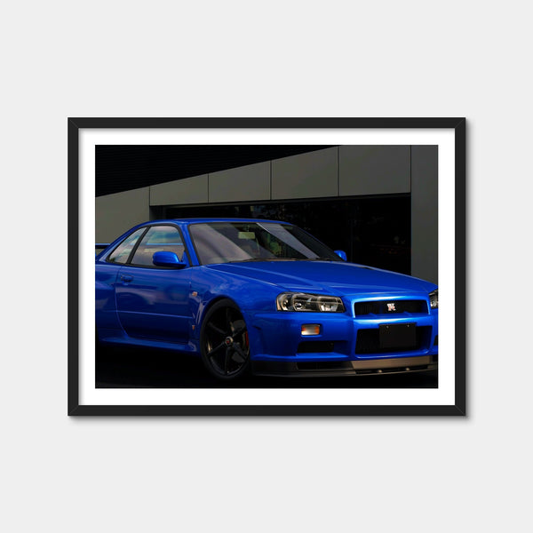 R34 Wall Art — Framed Print Format preview
