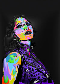 RHEA RIPLEY FACE Wall Art