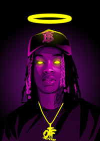 RIP King Von Wall Art