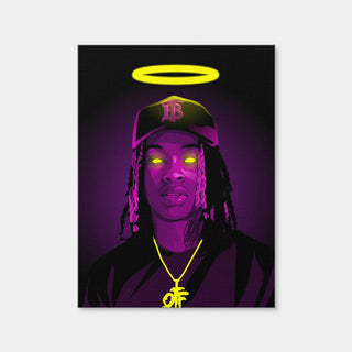 AUTO-MOCKUP WHITE | RIP King Von | 1 Piece | Gallery Wrap Canvas | group=3x4