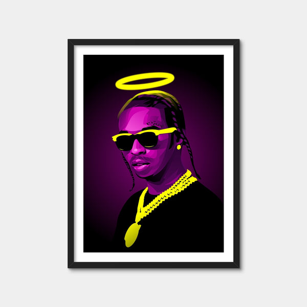 RIP Pop Smoke Wall Art — Framed Print Format preview