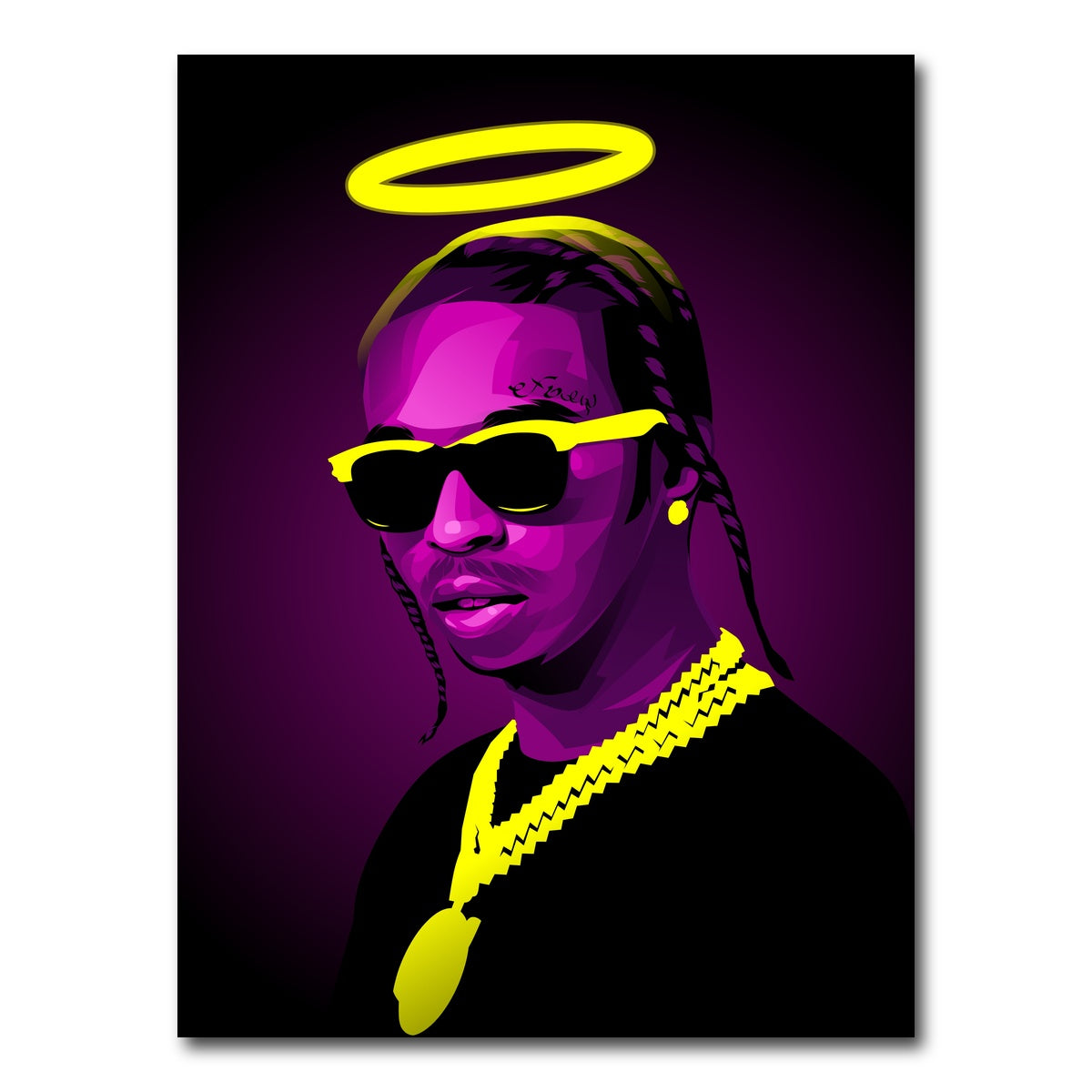 RIP Pop Smoke Wall Art