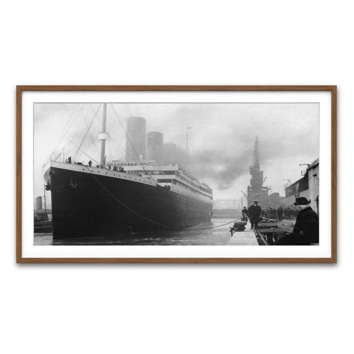 Framed Print 2x1 Walnut