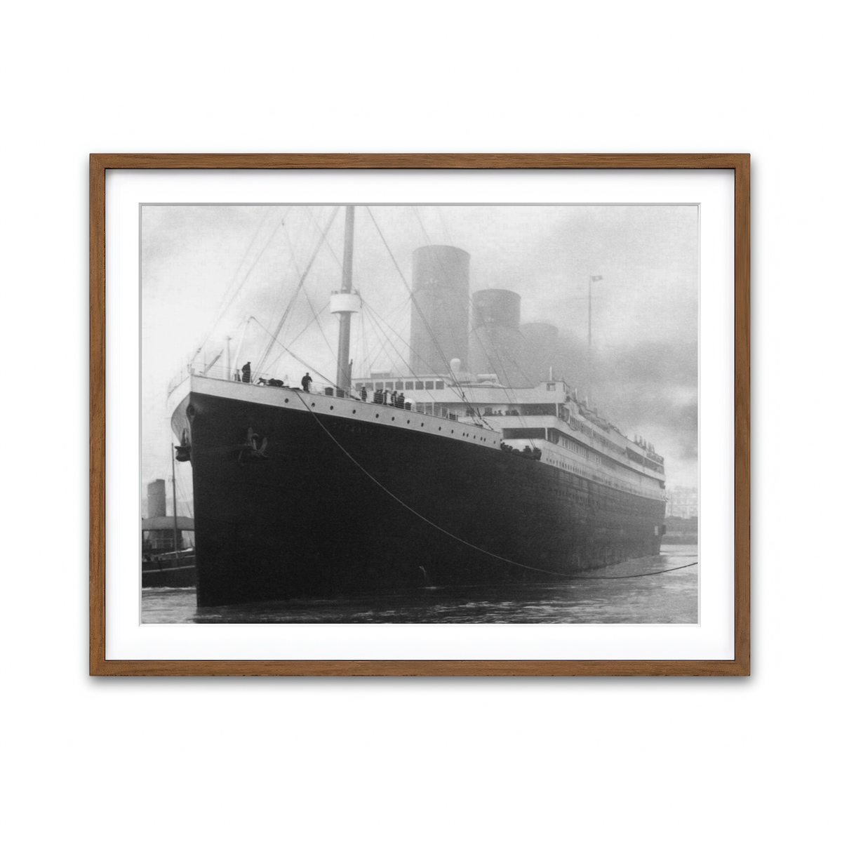 Framed Print 4x3 Walnut