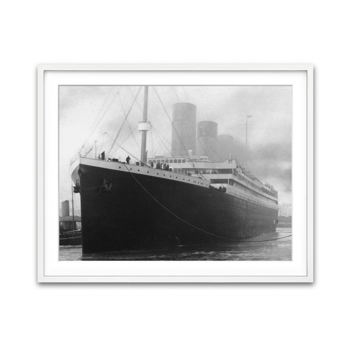 Framed Print 4x3 White