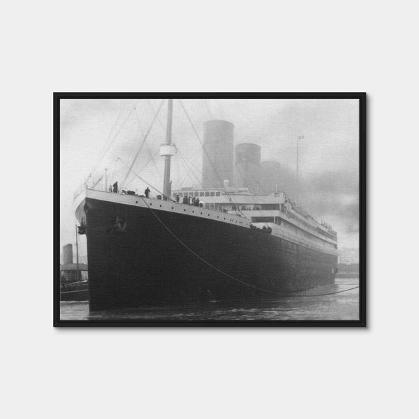 RMS Titanic Wall Art — Framed Canvas Format preview