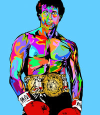 ROCKY COLOR Wall Art