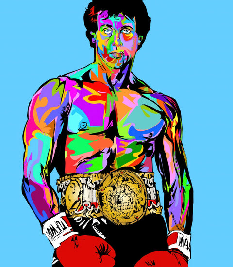 ROCKY COLOR Wall Art
