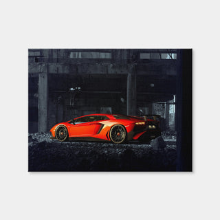 AUTO-MOCKUP WHITE | RUINS-II | 1 Piece | Gallery Wrap Canvas | group=4x3