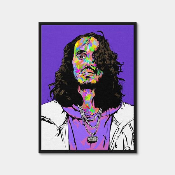 Russ Wall Art — Framed Canvas Format preview