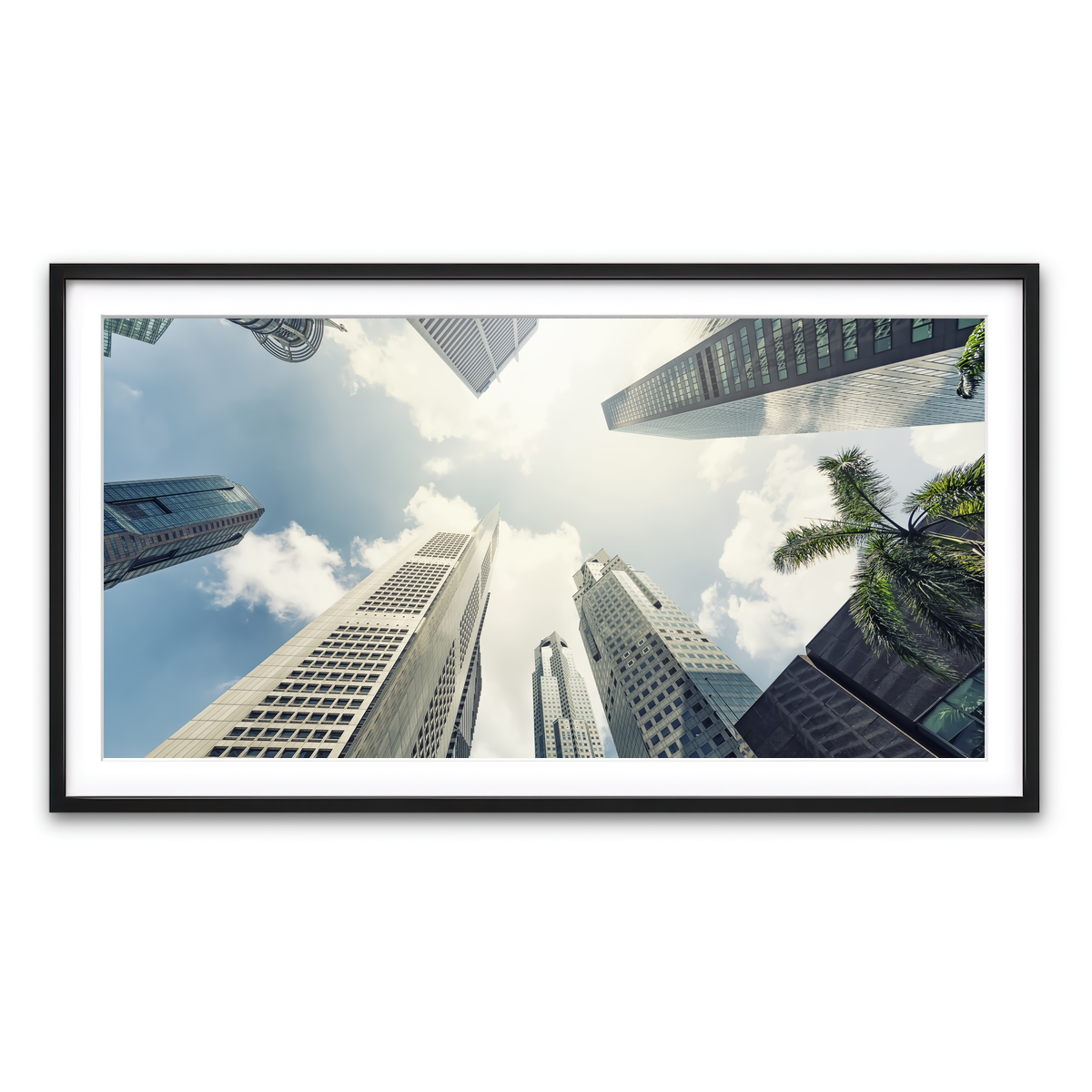 Framed Print 2x1 Black