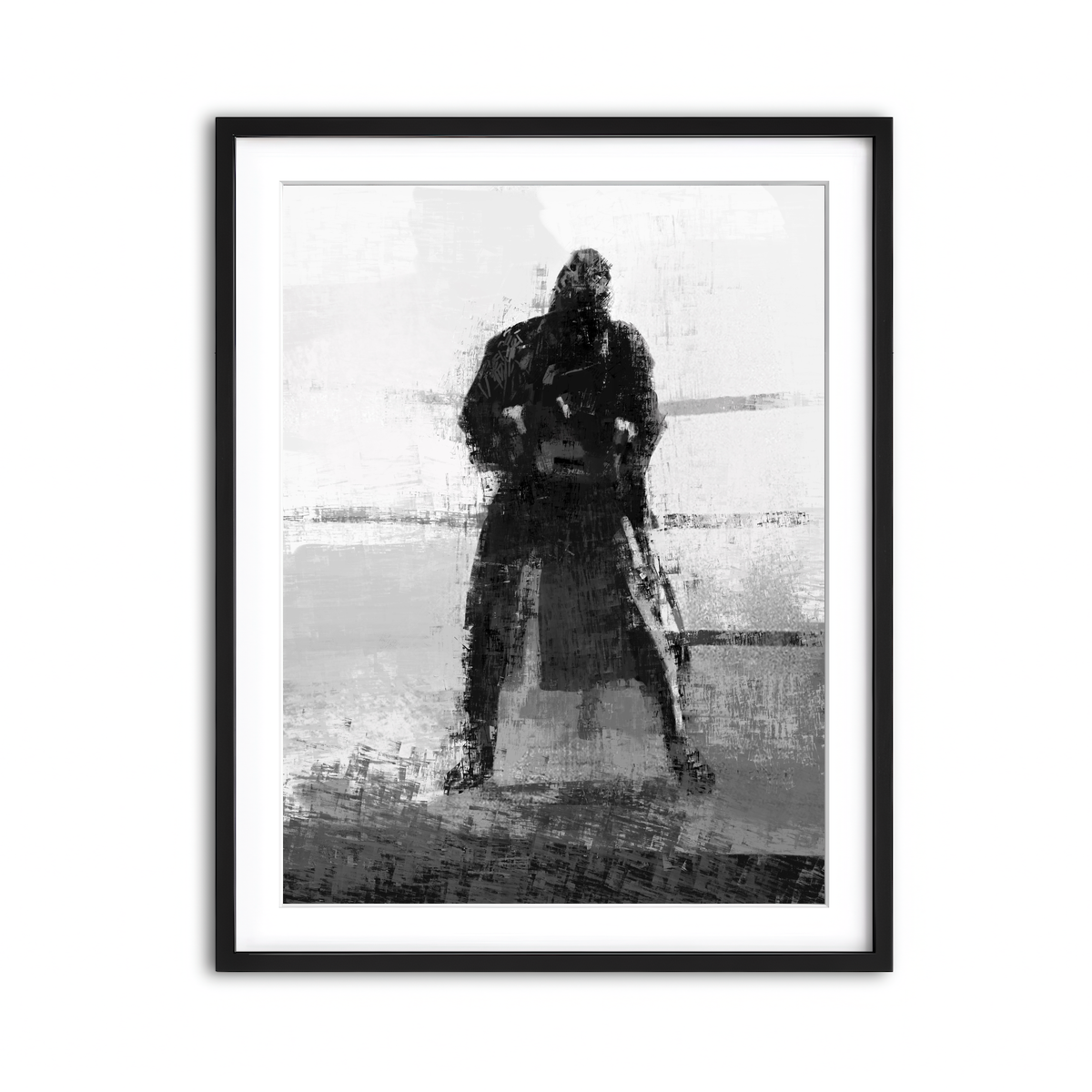 Framed Print 3x4 Black