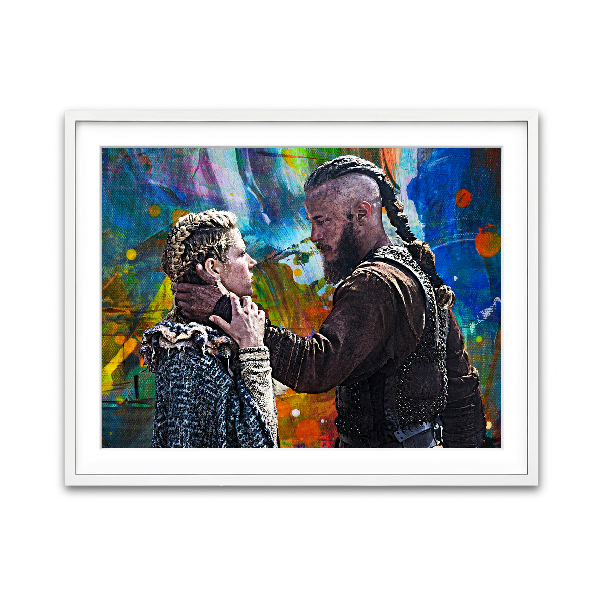 Framed Print 4x3 White