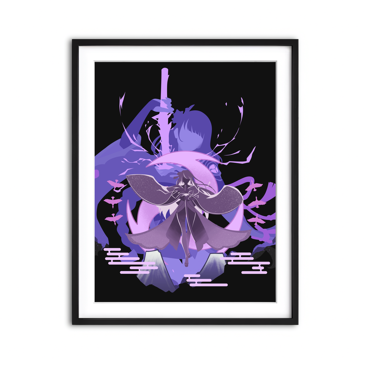 Framed Print 3x4 Black