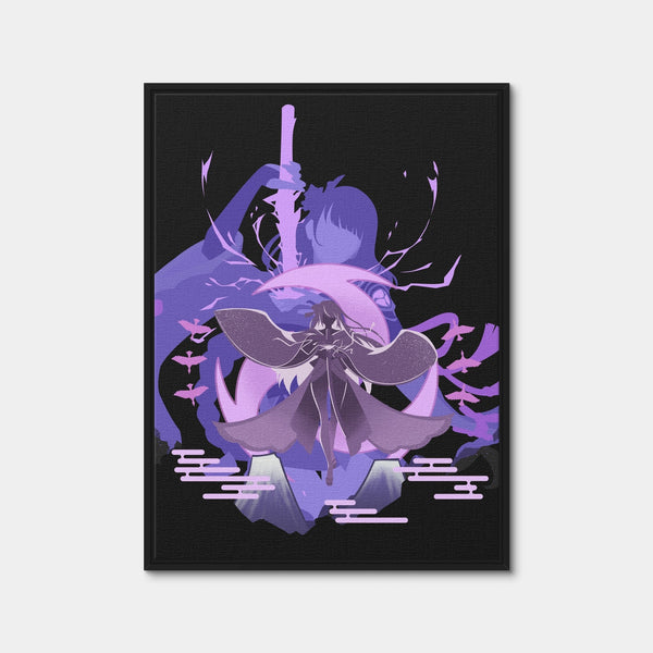 Raiden Shogun2 Wall Art — Framed Canvas Format preview