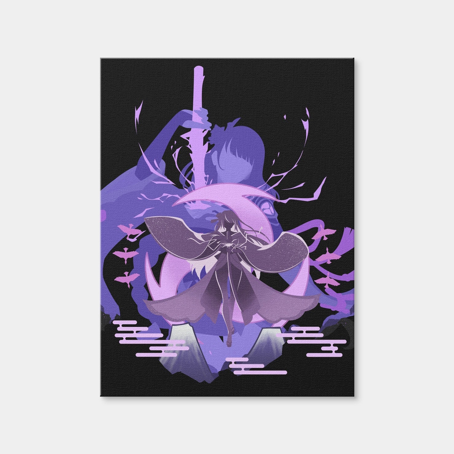 AUTO-MOCKUP WHITE | Raiden Shogun2 | 1 Piece | Gallery Wrap | group=3x4