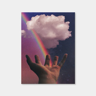 AUTO-MOCKUP WHITE | Rainbow Hand | 1 Piece | Gallery Wrap | group=3x4