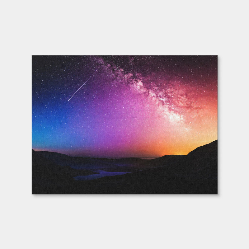 AUTO-MOCKUP WHITE | Rainbow Night | 1 Piece | Gallery Wrap | group=4x3