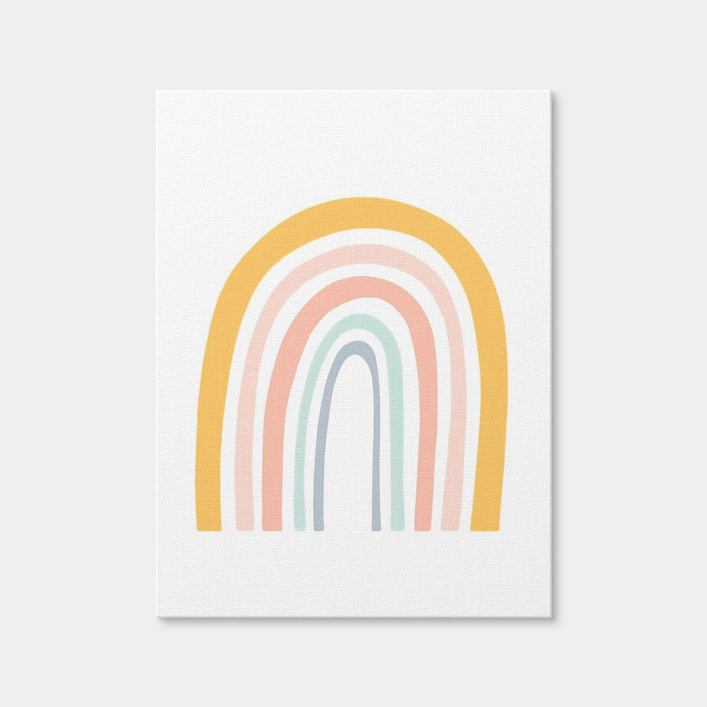 AUTO-MOCKUP WHITE | Rainbow Pastel | 1 Piece | Gallery Wrap Canvas | group=3x4