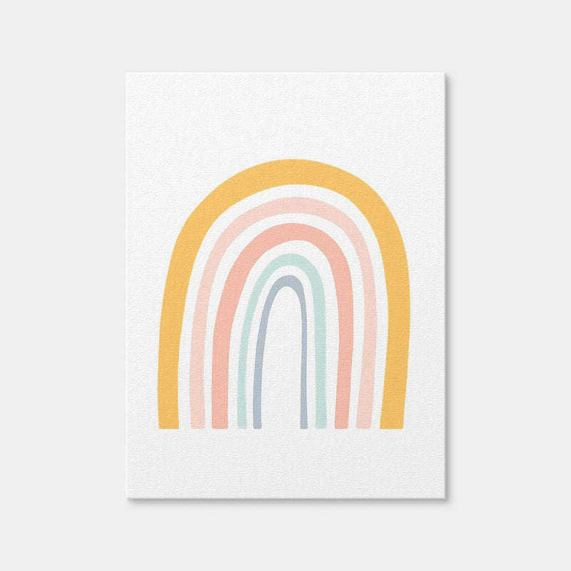 AUTO-MOCKUP WHITE | Rainbow Pastel | 1 Piece | Gallery Wrap Canvas | group=3x4