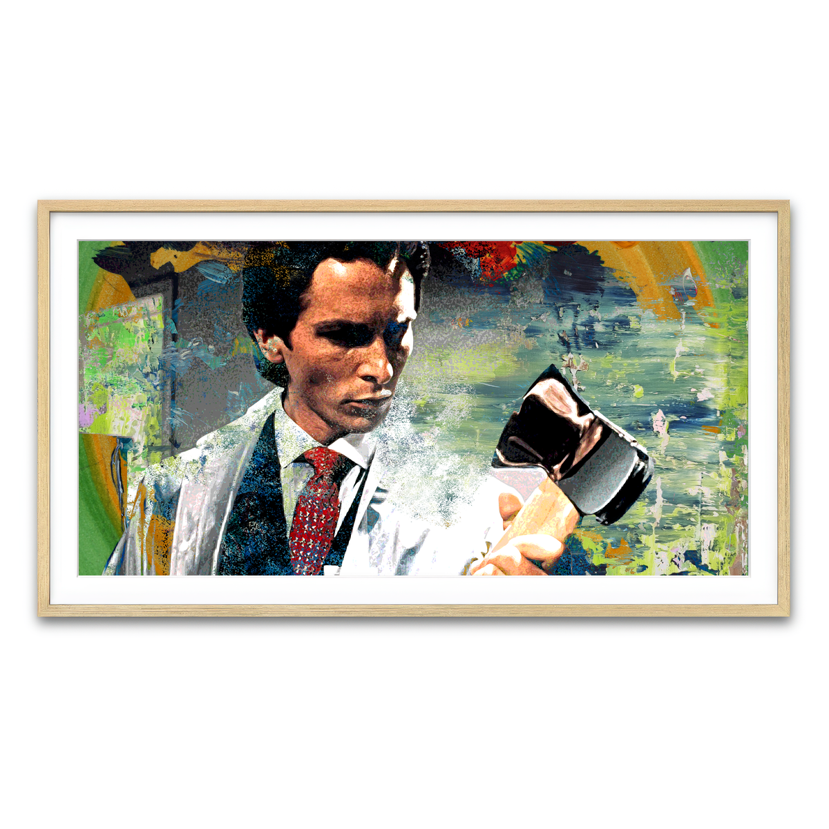 Framed Print 2x1 Natural