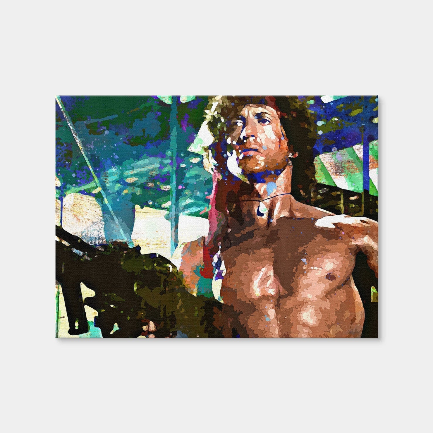 AUTO-MOCKUP WHITE | Rambo | 1 Piece | Gallery Wrap Canvas | group=4x3