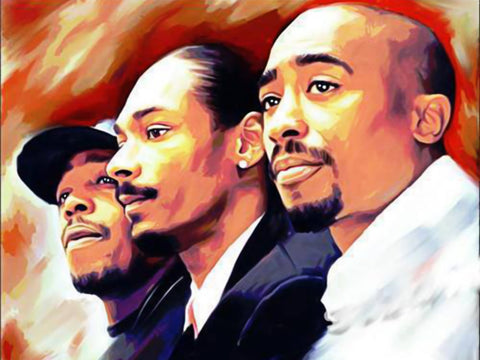 Rap Legends Wall Art