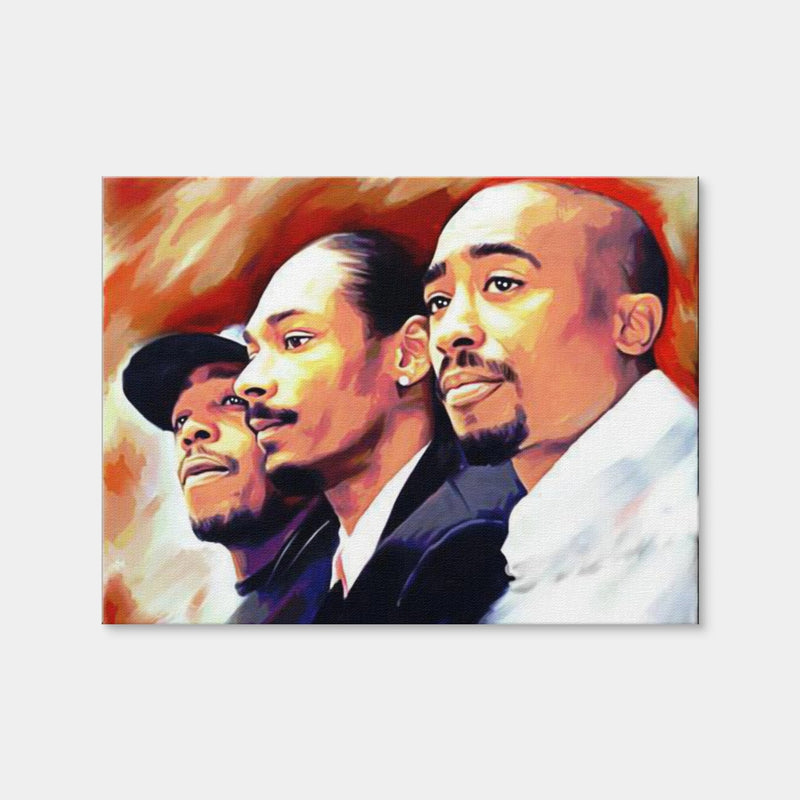 AUTO-MOCKUP WHITE | Rap Legends | 1 Piece | Gallery Wrap Canvas | group=4x3