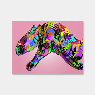 AUTO-MOCKUP WHITE | Raptor Closeup | 1 Piece | Gallery Wrap | group=4x3