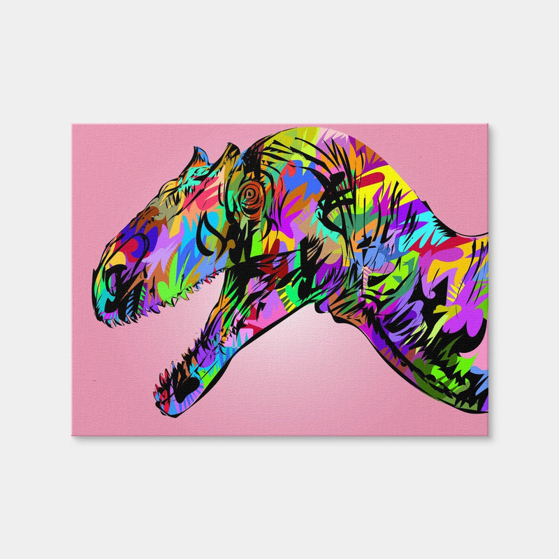 AUTO-MOCKUP WHITE | Raptor Closeup | 1 Piece | Gallery Wrap | group=4x3