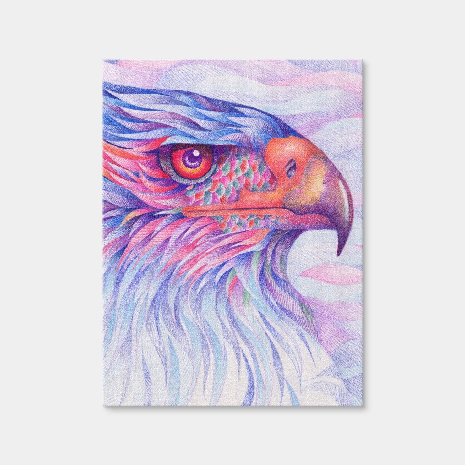 AUTO-MOCKUP WHITE | Raptor Is Bored | 1 Piece | Gallery Wrap | group=3x4