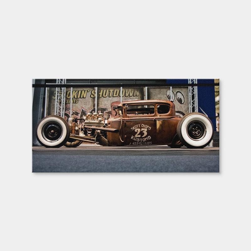 AUTO-MOCKUP WHITE | Rat Rod | 1 Piece | Gallery Wrap Canvas | group=2x1