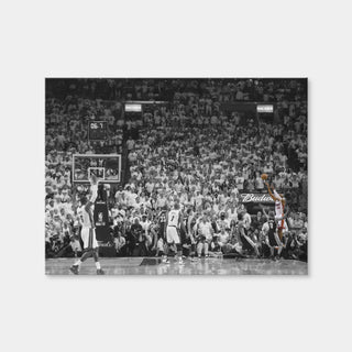 AUTO-MOCKUP WHITE | Ray Allen Game 6 Shot copy 2 | 1 Piece | Gallery Wrap Canvas | group=4x3