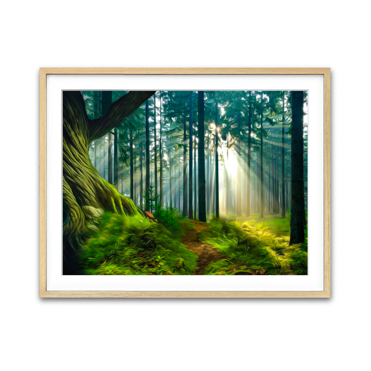 Framed Print 4x3 Natural
