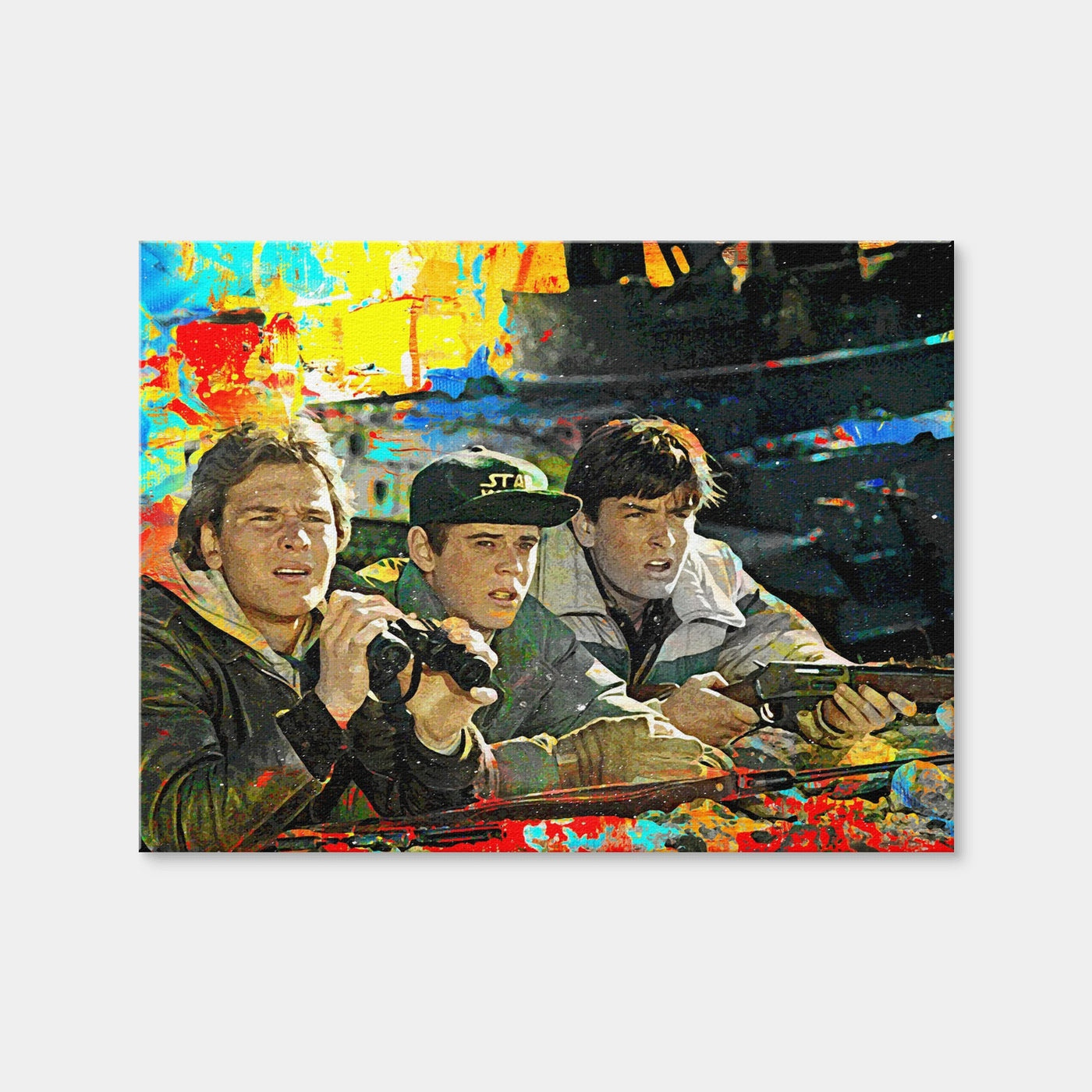 AUTO-MOCKUP WHITE | Red Dawn | 1 Piece | Gallery Wrap | group=4x3